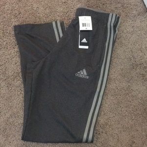 NWT men’s Adidas climalite pants M gray
